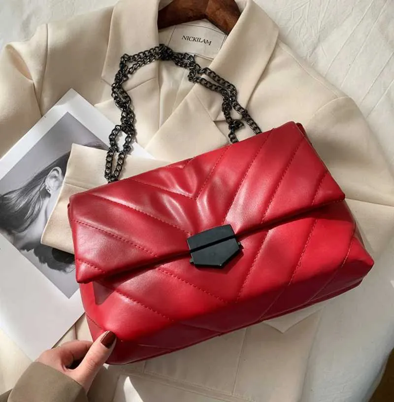 Stylish Women's Pu Leather Crossbody Shoulder Handbag Set_voghion.com