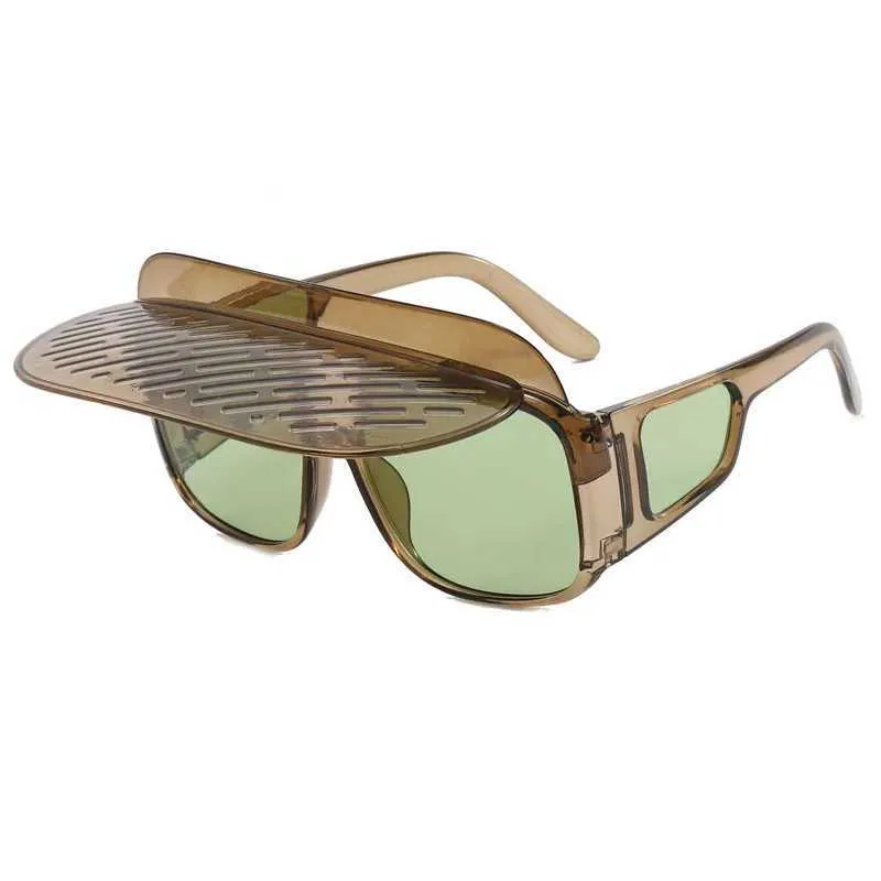 New Arrival Polarized Sunglasses Multifunctional Anti Sunburn Glasses With Sun Visor For Men Women Outdoor Camping_voghion.com