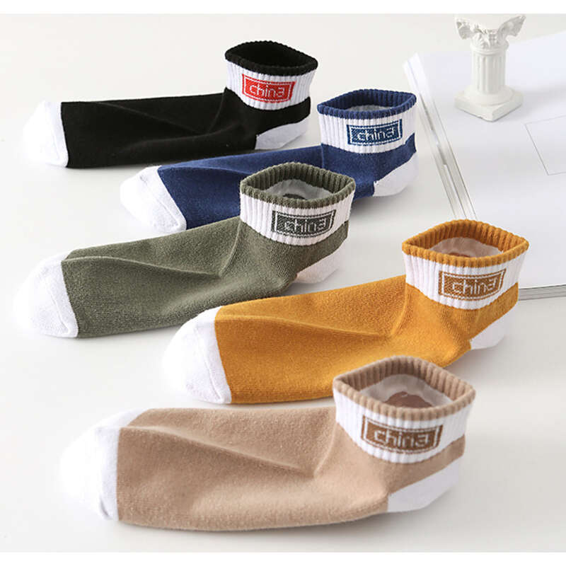 Summer Short, Comfortable, Breathable, Antibacterial, Odorous Men's Short Socks_voghion.com