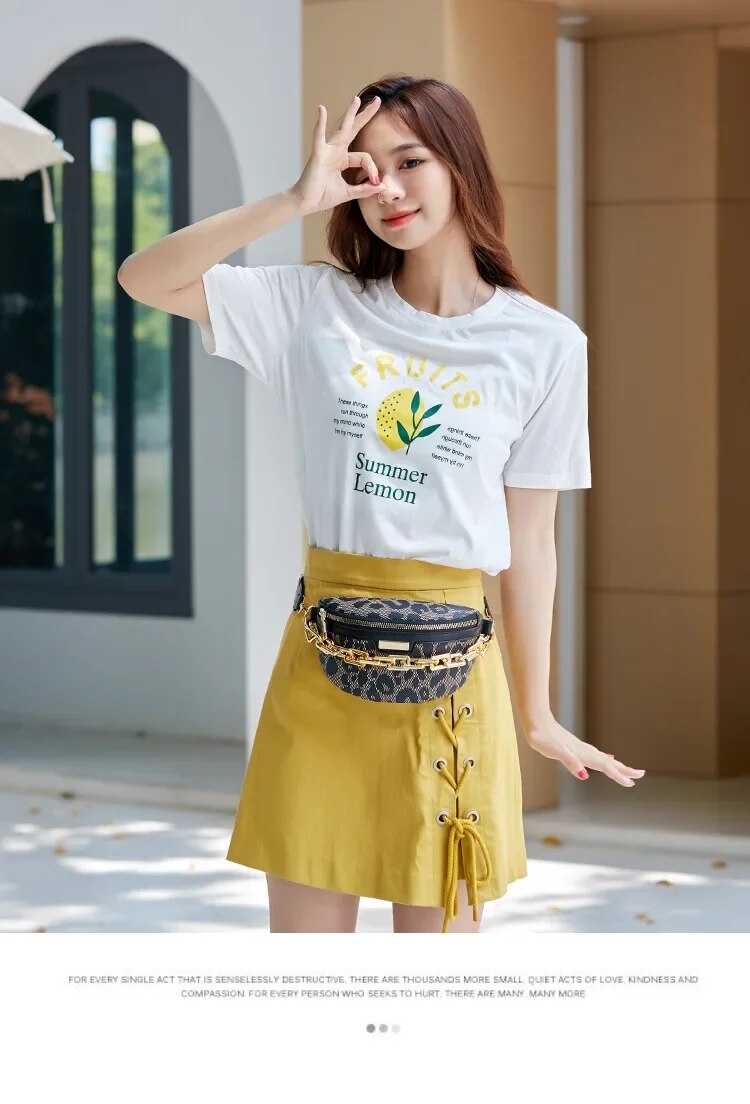 Sac banane bandoulière tendance femme 2023, imprimé léopard simple et décontracté, porté épaule ou buste._voghion.com