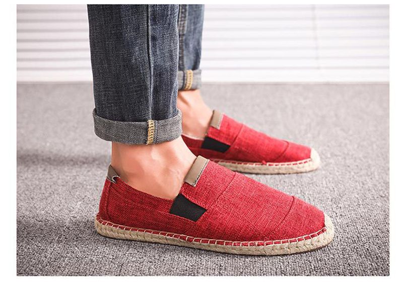 Pantofi sport casual pentru bărbați, respirabili, din pânză, la modă chinezească, cu alunecare moale, espadrile pentru bărbați, mocasini_voghion.com