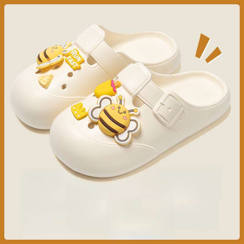 Flache Sandalen für Damen, Outdoor-Bekleidung 2025 Neue Boken-Hausschuhe für drinnen und draußen, rutschfeste, perforierte Schuhe mit weicher Sohle_voghion.com
