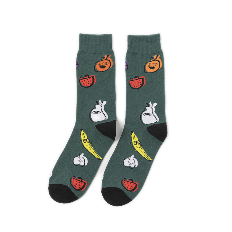 2025d Men's Trendy Personality Animal Women's Colorful Pattern Skateboard Socks_voghion.com