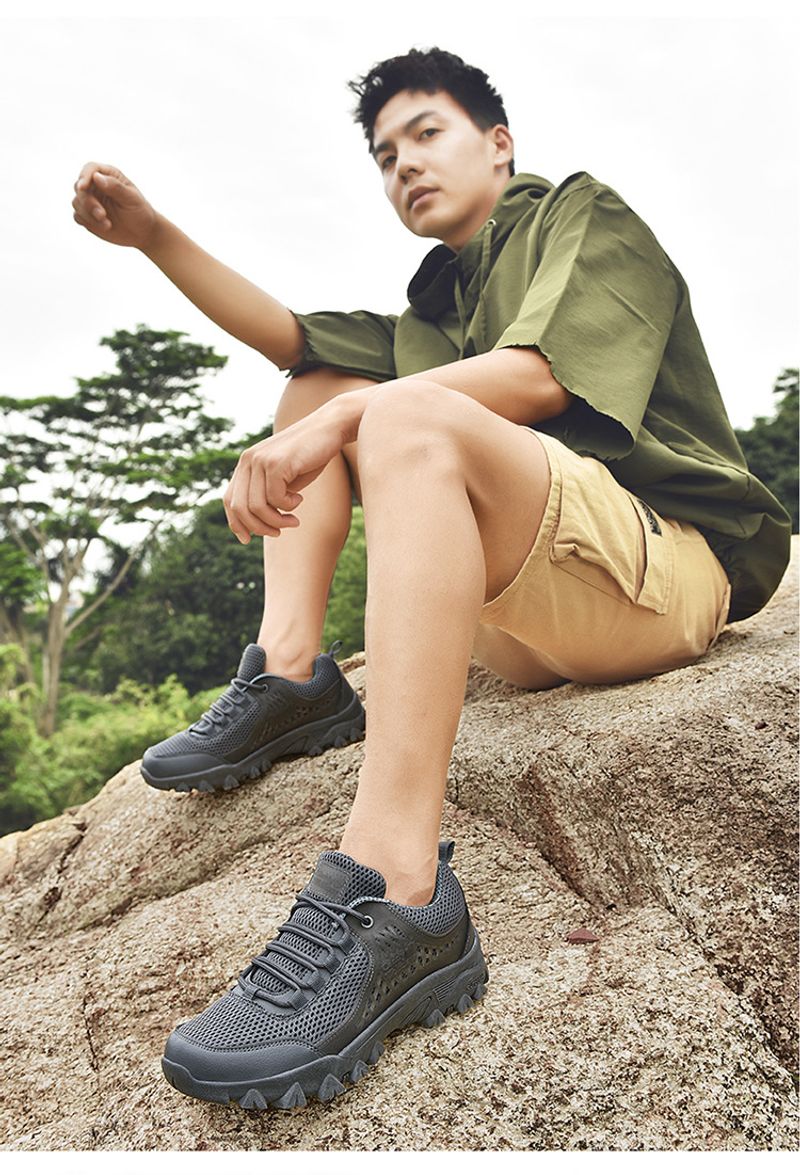 Extra große Größe rutschfeste Wüste Outdoor Wandern Freizeitschuhe Militärstiefel Funktionsschuhe_voghion.com