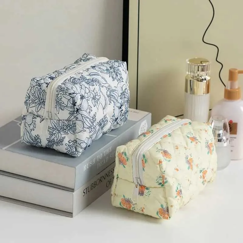 für Frauen Organizer Korean Wer Printing Womens Reise Make-up Tasche Beauty Box Y241023_voghion.com