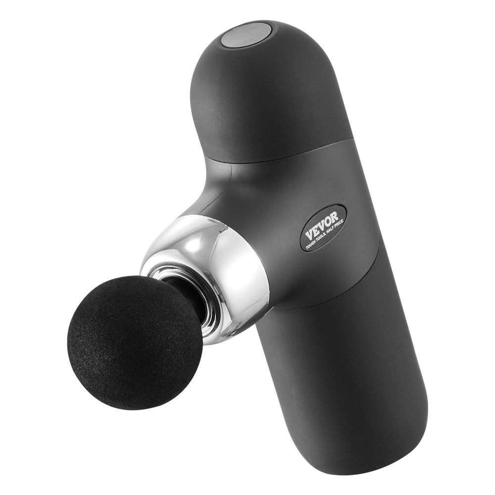 Massage Gun Deep Tissue, Percussion Muscle Massager For Athletes - With 4 Speed Levels &amp; 4 Massage Heads, 7.4V 2500mAh Batteries, Handheld Mini_voghion.com