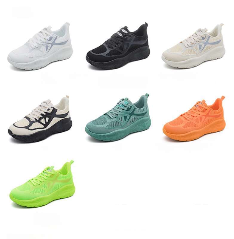 nuove scarpe sportive da donna, coppia, multifunzionali, con fondo spesso, casual, da corsa, piccole, bianche_voghion.com