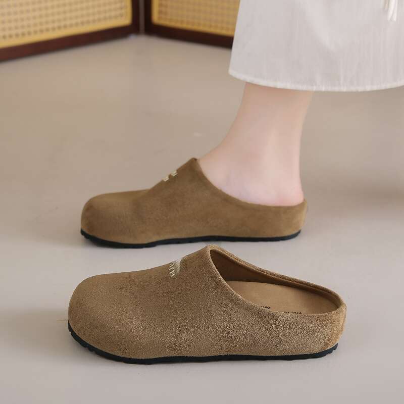 Women's Mary Jane Burkon Skullcap, Versatile, One-legged Loafers_voghion.com