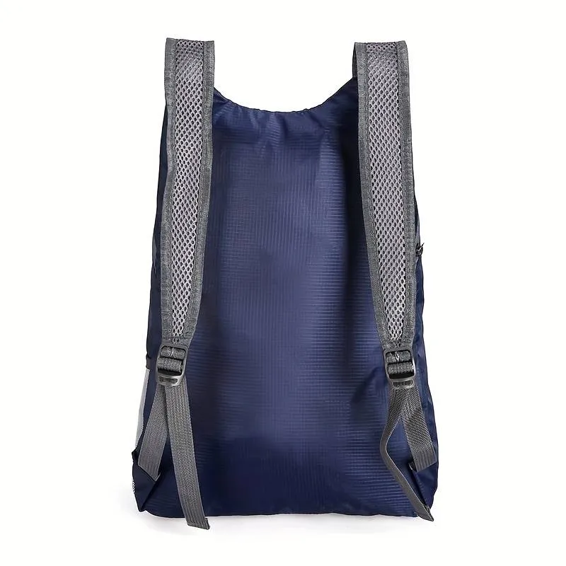 Men And Women's Lightweight Foldable Backpack Outdoor Travel Sports Bag Durable Water-Resistant And Comfortable Knapsack_voghion.com