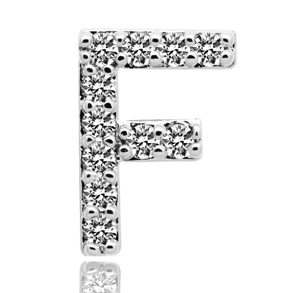 & Oro bianco ghiacciato A-Z Lettera personalizzata Grillz Full Dia fai da te Fang Grills Dente inferiore Cap Hip Hop Dentale Bocca Denti_voghion.com