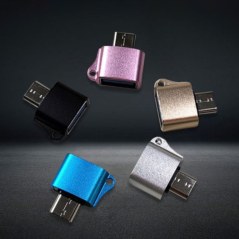 Xinweiqing Charger Adapter Charging Data Transmission Mini Type-c to USB Female Converter for Mobile Phone_voghion.com
