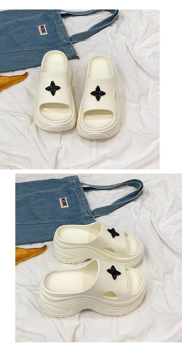 Summer Women's Platform Slippers Beach Sandals Soft Sole_voghion.com