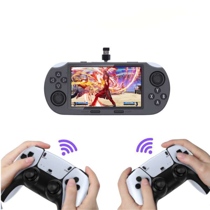 2025 Neues Produkt SF3000 Spielkonsole High-Definition-Landschaft 4,5-Zoll-Arcade-Handheld-Simulator mit integrierten Spielen_voghion.com