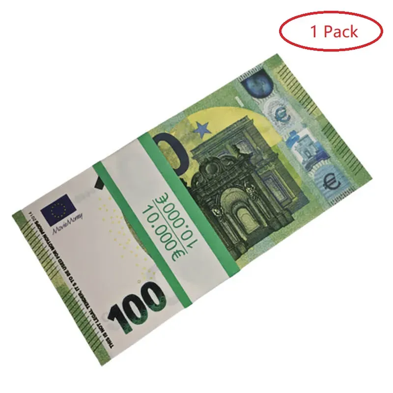 Wholesale Prop Toy Copy Money Uk Billet 10 50 100 200 500Mini Euro Banknotes 100PCS/Pack_voghion.com