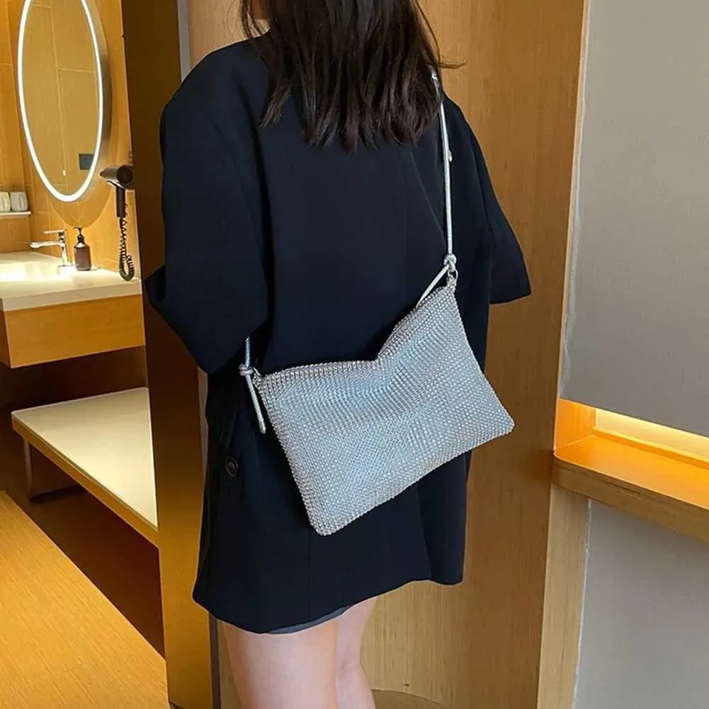 Pochette de soirée tendance Rhie pour femme, sac à main pour dîner, mariage, portefeuille, élégant, sac à bandoulière, sous-vêtements, Y241019_voghion.com