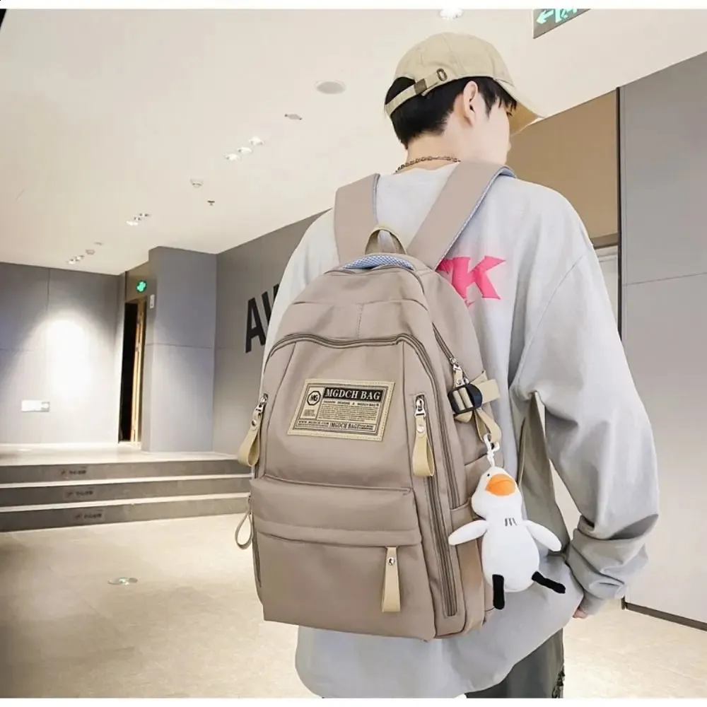 Damen Rucksack Aus Nylon Für Freizeit Uni Schule Und Reisen_voghion.com