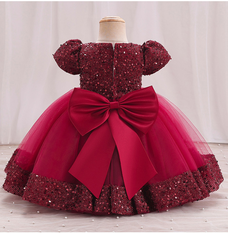 Abito da cerimonia a fiori per bimba primo compleanno_voghion.com