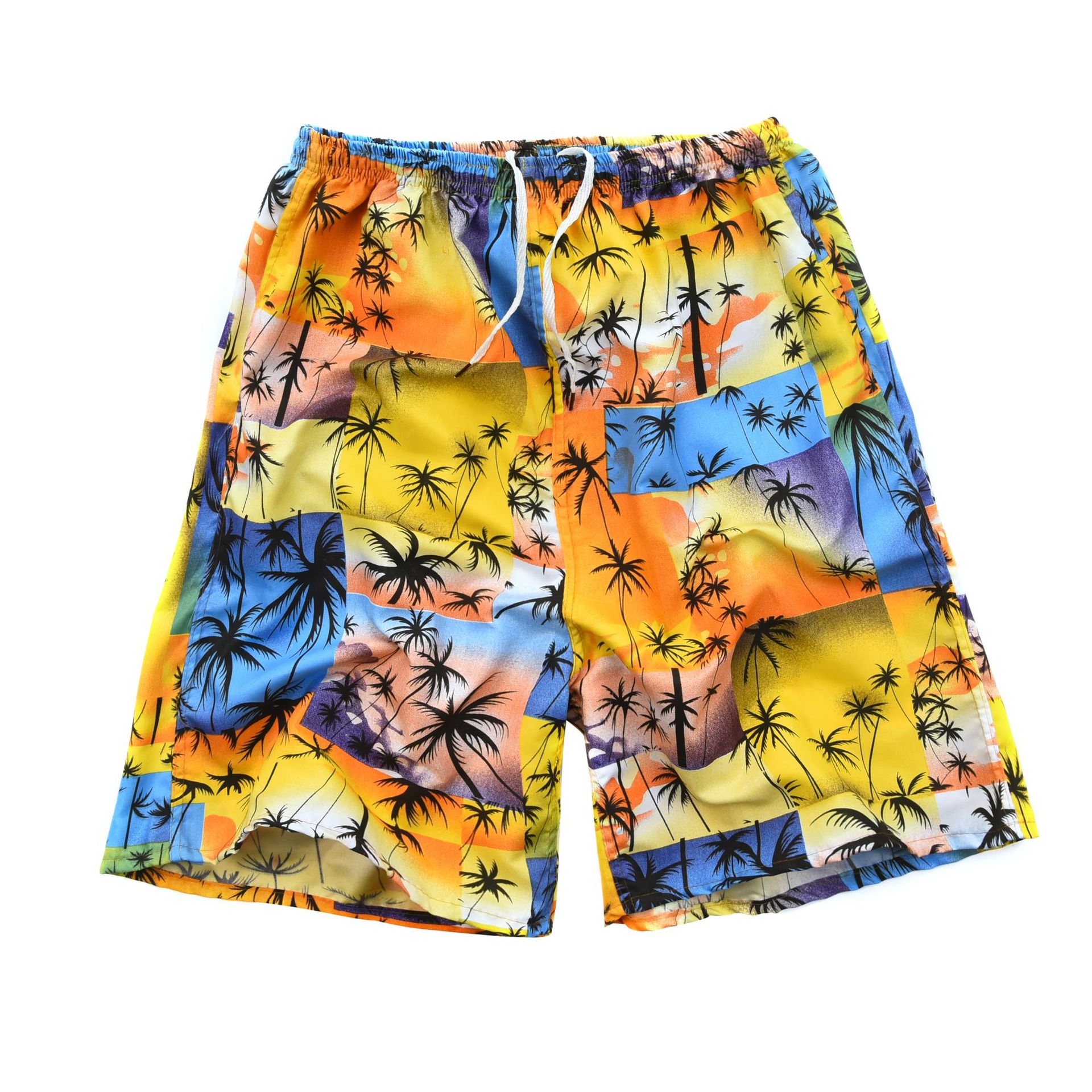 Men's Beach Shorts Quick Drying Loose Comfortable Five Point Shorts_voghion.com