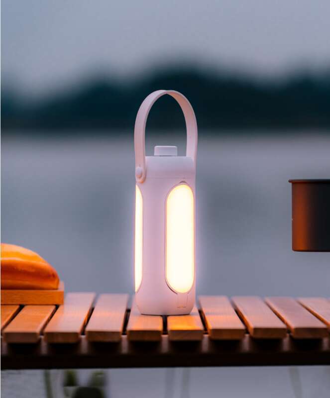 New Multifunctional Camping Light, 10000mAh Battery, Tri Color Dimming, USB Emergency Charging One Step Faster_voghion.com