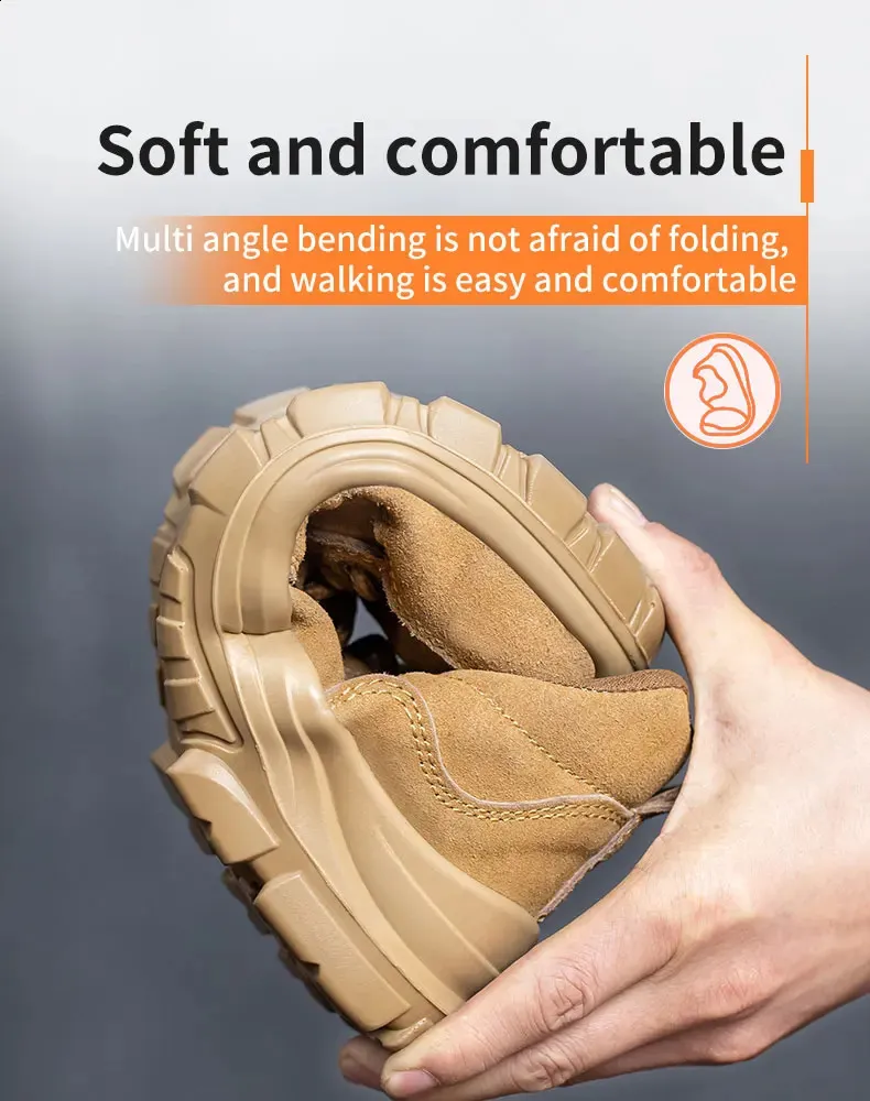 Safety Work Shoes Lightweight Industrial Protection Footwear_voghion.com
