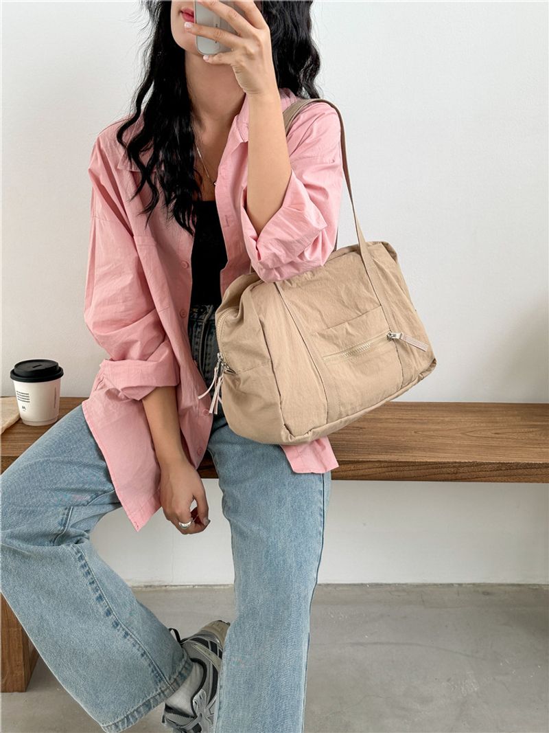Tragetasche Damen Reißverschluss, Turntasche mit Fächern, Laptop-Arbeitstasche, Krankenschwester-Tanz-Yoga-Tasche für_voghion.com