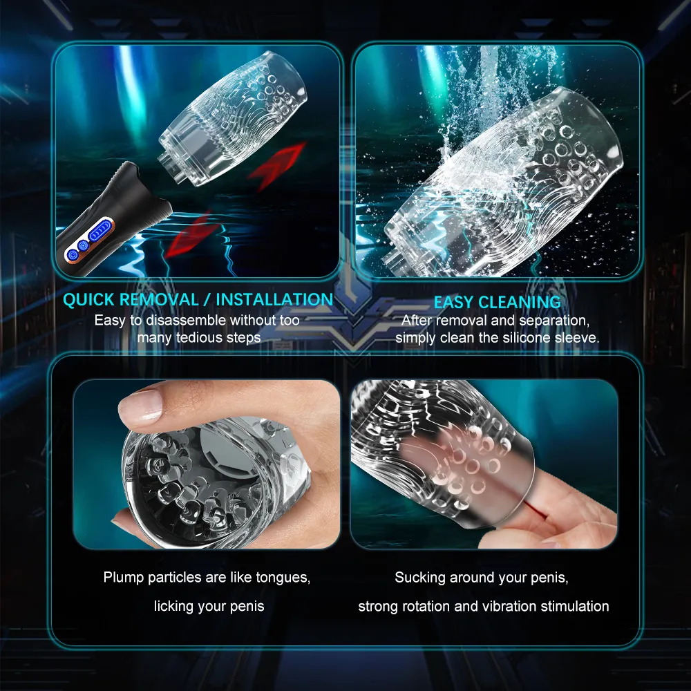 Masturbatoren HESEKS Automatischer männlicher Mastubator Rotation Masturbation Erwachsene Gawk Sexspielzeug Waren für 2024_voghion.com