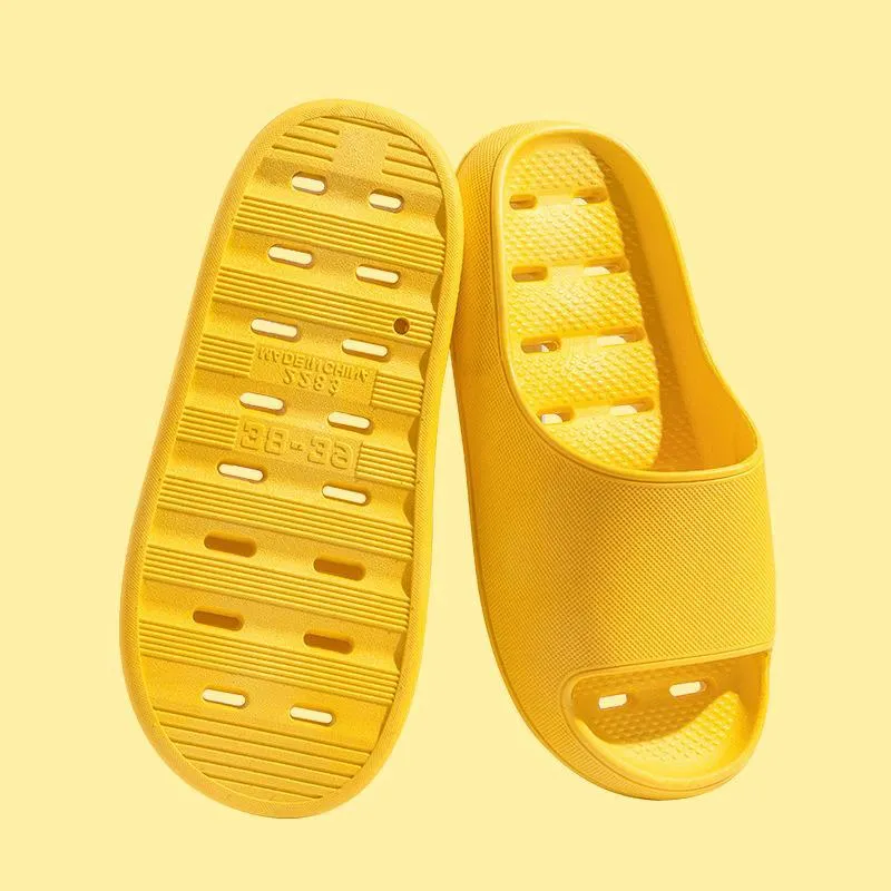 Unisex-Hausschuhe mit dicker Sohle, undichte, schnelltrocknende, weiche Hausschuhe für den Innenbereich_voghion.com