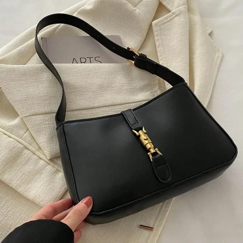 Stylish Women's Shoulder Bag Minimalist Crescent Handbag Travel_voghion.com