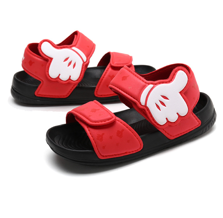 Estate nuovi ragazzi e ragazze sandali open toe moda per bambini suola morbida sport scarpe da spiaggia per bambini_voghion.com