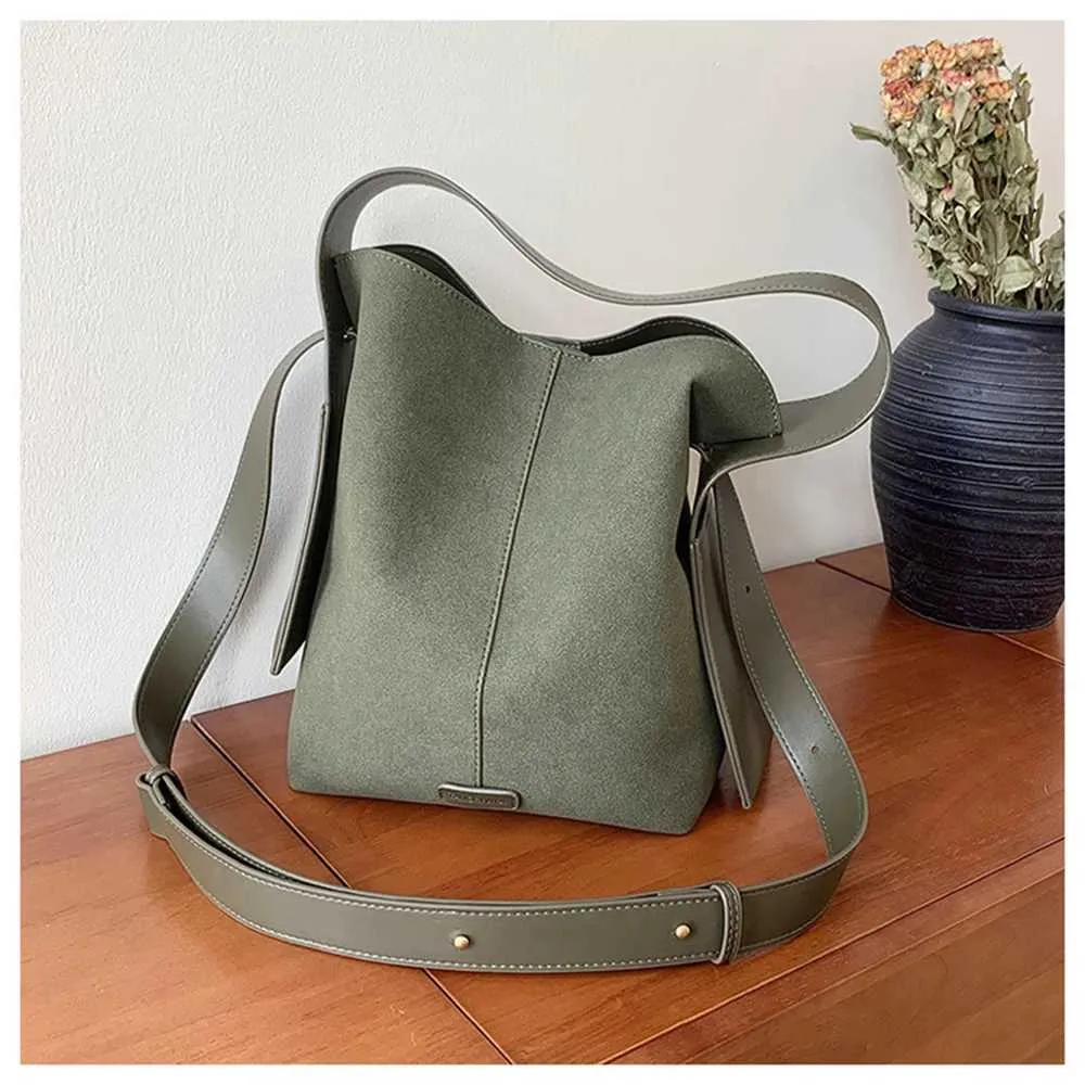 Sacs à bandoulière en cuir souple givré pour femmes élégantes et solides, grande capacité, sacs composites décontractés pour femmes C241212_voghion.com