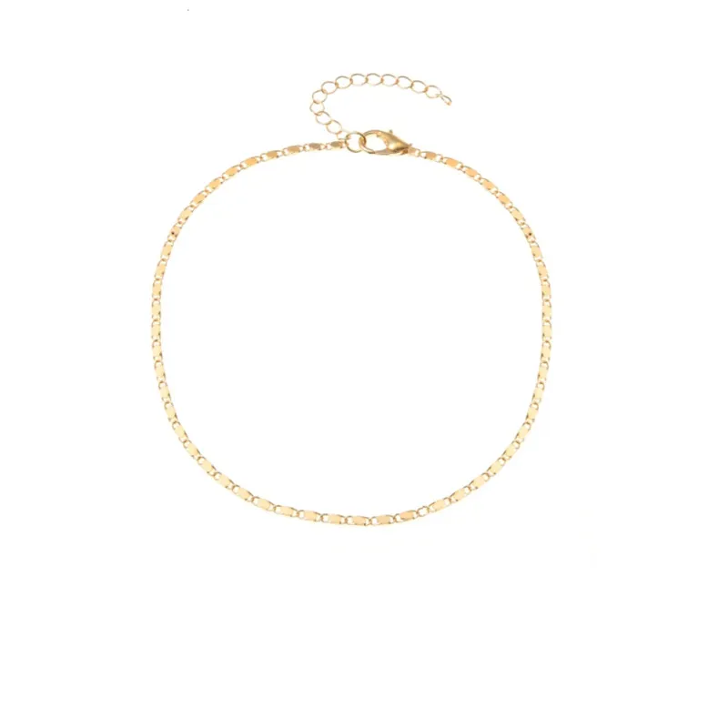 Cavigliera in oro da donna elegante gioiello da spiaggia_voghion.com