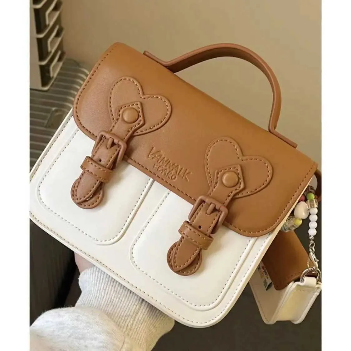 Sac à main pour femme 2023 été nouvelle mode PU simple épaule petit sac carré polyvalent banlieue bandoulière Cambridge_voghion.com
