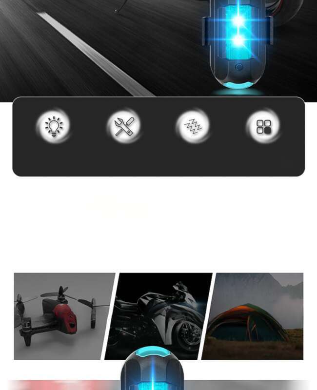 Mașină, Motocicletă, Vehicul Electric, Modificare Avion, Dronă cu Intermitență Navigație Noapte Bicicletă, Avertizare Exterior_voghion.com