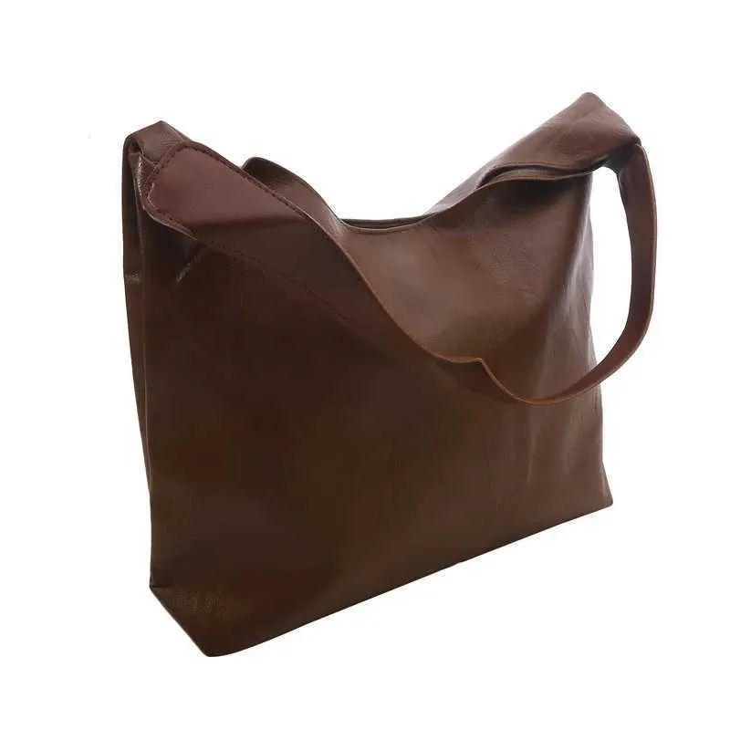 Borsa a spalla classica in pelle donna grande borsa da ufficio_voghion.com