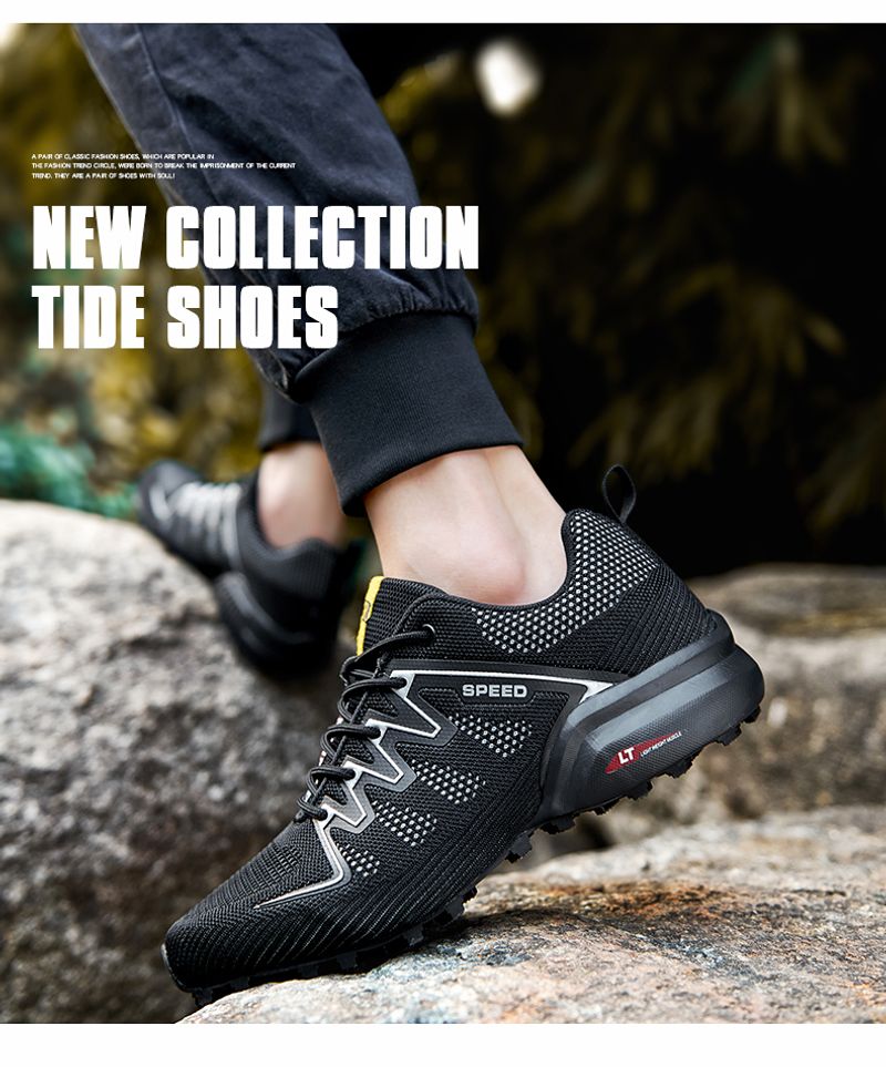 Cost performance Men's lightweight off-road running cycg waterproof outdoor hiking men's sports shoes, fashionable_voghion.com