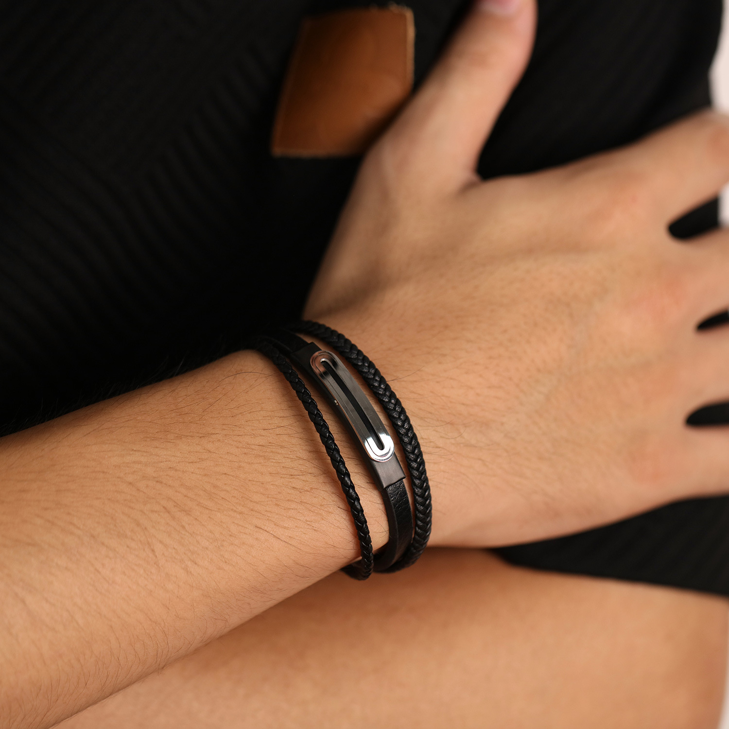 Source Leather Bracelet Street Leather Bracelet Men_voghion.com