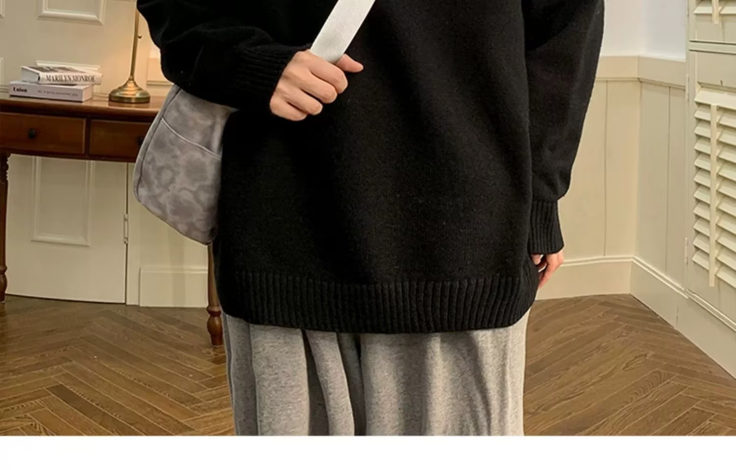 Herrenbekleidung Einfarbig Jungen Rollkragen Trend Herbst Und Winter Warm Mit Lockerem Lässigem All-Match-Strick_voghion.com