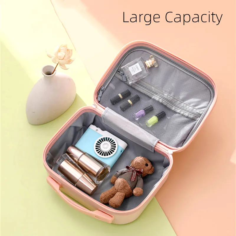 Grande capacité Lae Makeup 2023, trousse de toilette de voyage étanche, organisateur, pochette de bain, rangement de cosmétiques pour femmes et hommes_voghion.com
