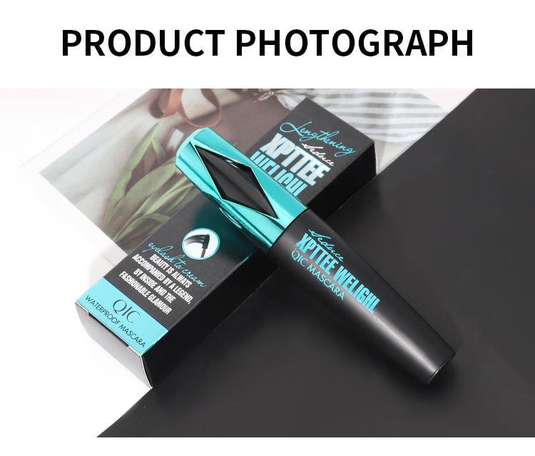 Neues Augenschwarz, dick, schweißbeständig, lang, lockig, verschmierend, nicht ablösend, Grundierung, Make-up_voghion.com