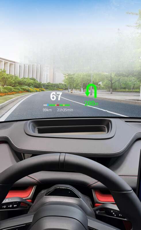 Sobib Xiaomi SU7 Special Car HUD Head Up ekraani kaitsev armatuurlaua tolmukate, sisetarvikud_voghion.com