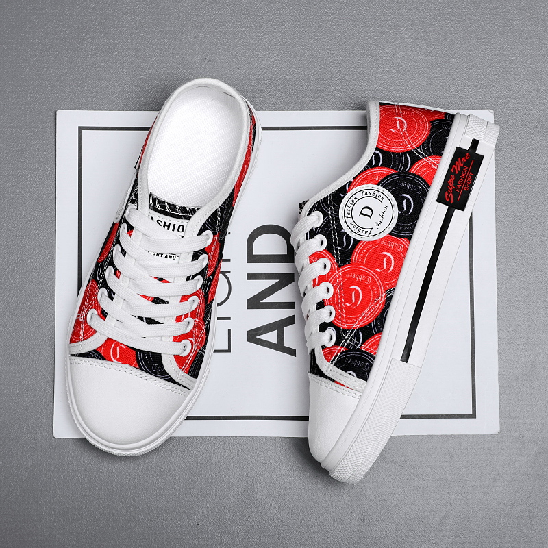 Vier Haare Eltern-Kind Sommer Leinwand Kinder Board Schuhe M333 Batch 38_voghion.com