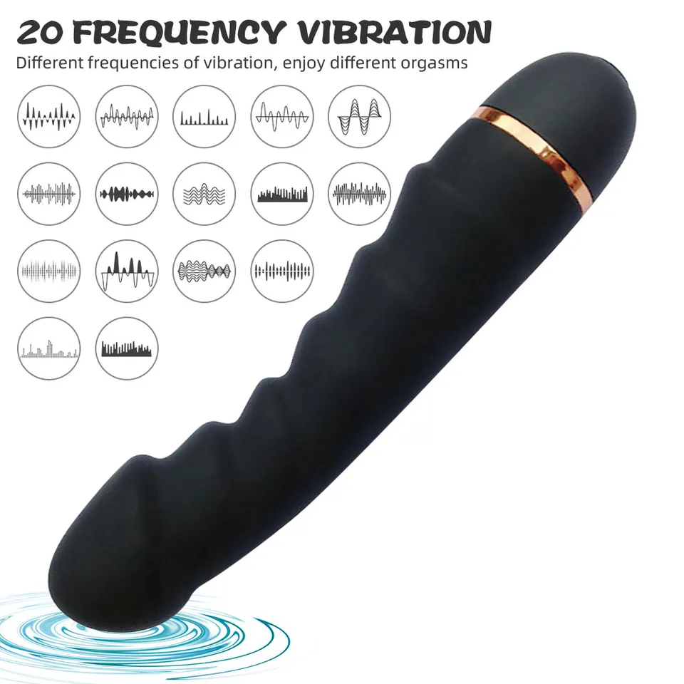 Realistischer Silikon Dildo Vibrator Für G-punkt Und Klitoris_voghion.com