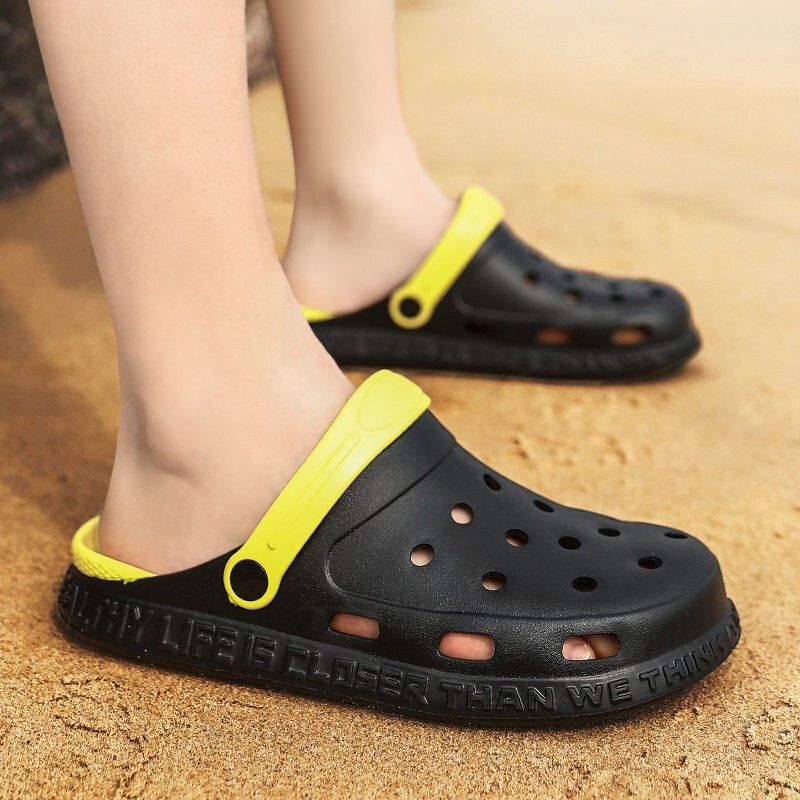 Hole Herren Freizeitreise, due paar Strandschuhe, Sandalen und Hausschuhe für den Außenbereich_voghion.com