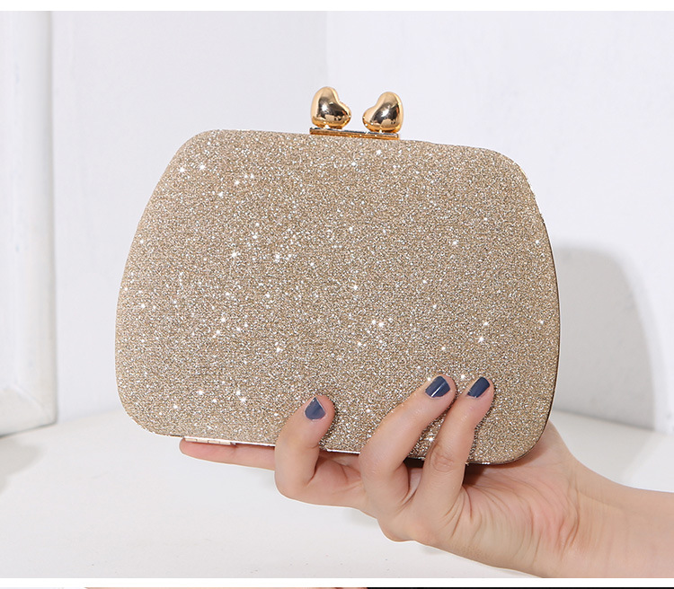 Women's Evening Bag Embellished Square Clutch For Socialite Events_voghion.com