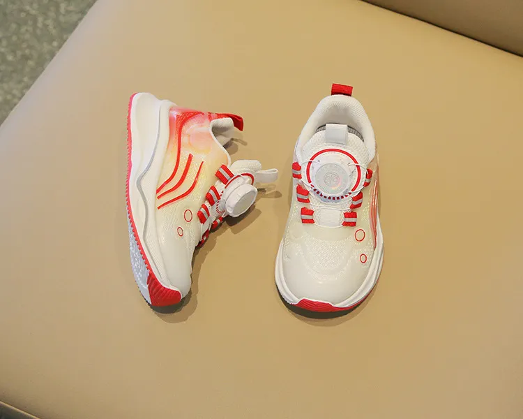 Kid Sneakers Basketball Children's Training Athletic Happysteps Boys Girls Non-Slip Running Trainers Toddler Tennis_voghion.com