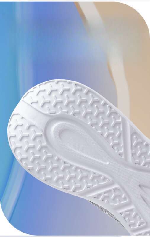 Damenschuhe, Sommerschuhe, atmungsaktiv, stoßdämpfend, leicht, für den Alltag, Fitness, Freizeit, Mesh, Sport, Weiß_voghion.com