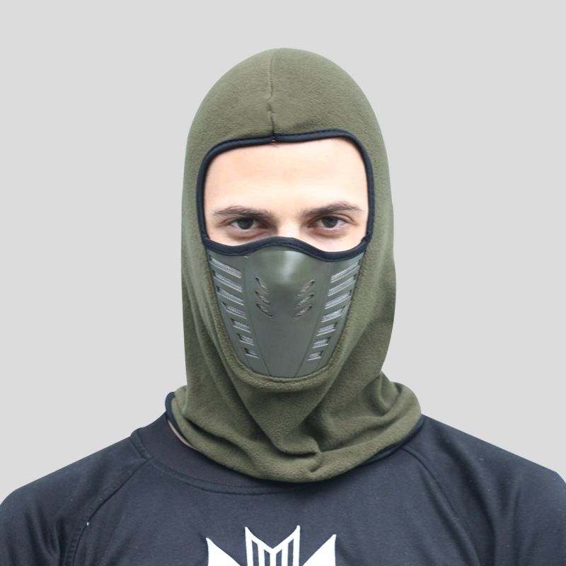Unisex Winter Men's Women's Cycg Ski Sports Outdoor Face Protection CS Head Cover Mask For Cold And Thick Warm Fleece_voghion.com