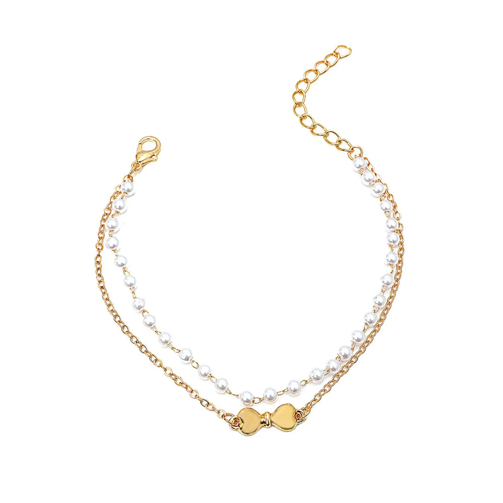 Perlenketten Fußkettchen Für Damen Elegantes Schmuck Accessoire_voghion.com