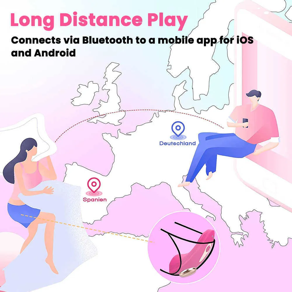 NXY Vibrators g Spot App Control Bluetooth Dildo Sex Toys for Women Clitoris Vibrator Magnetic Panties_voghion.com