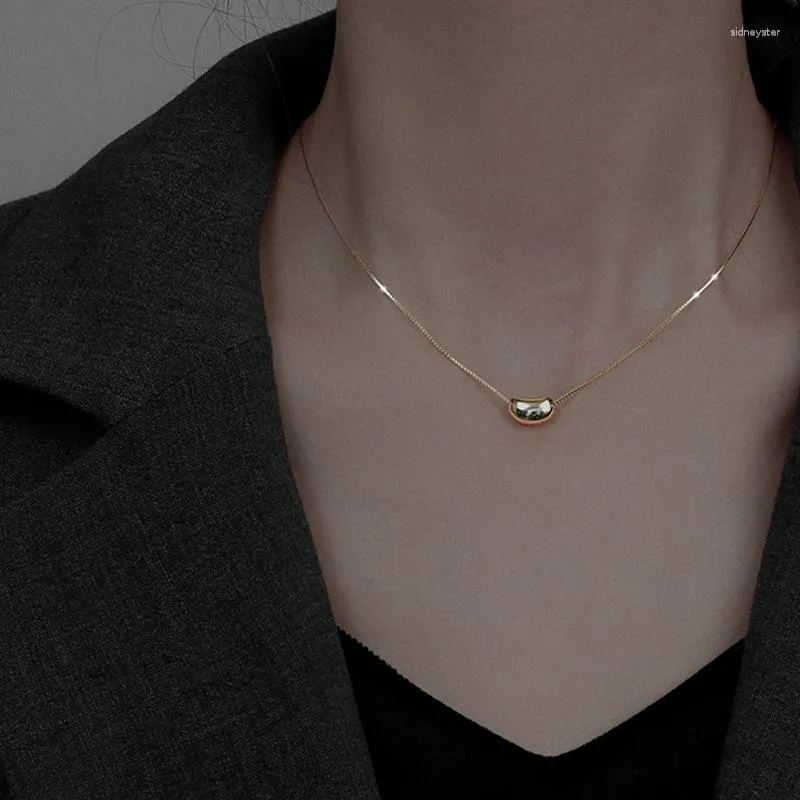 Minimalistische Halskette Mit Anhänger Für Damen Romantisch_voghion.com